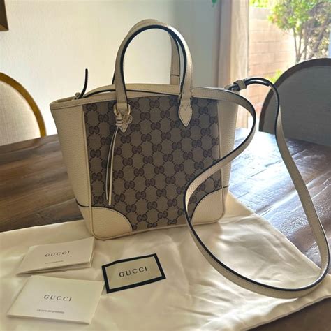 gucci bree small tote|Gucci small denim bag.